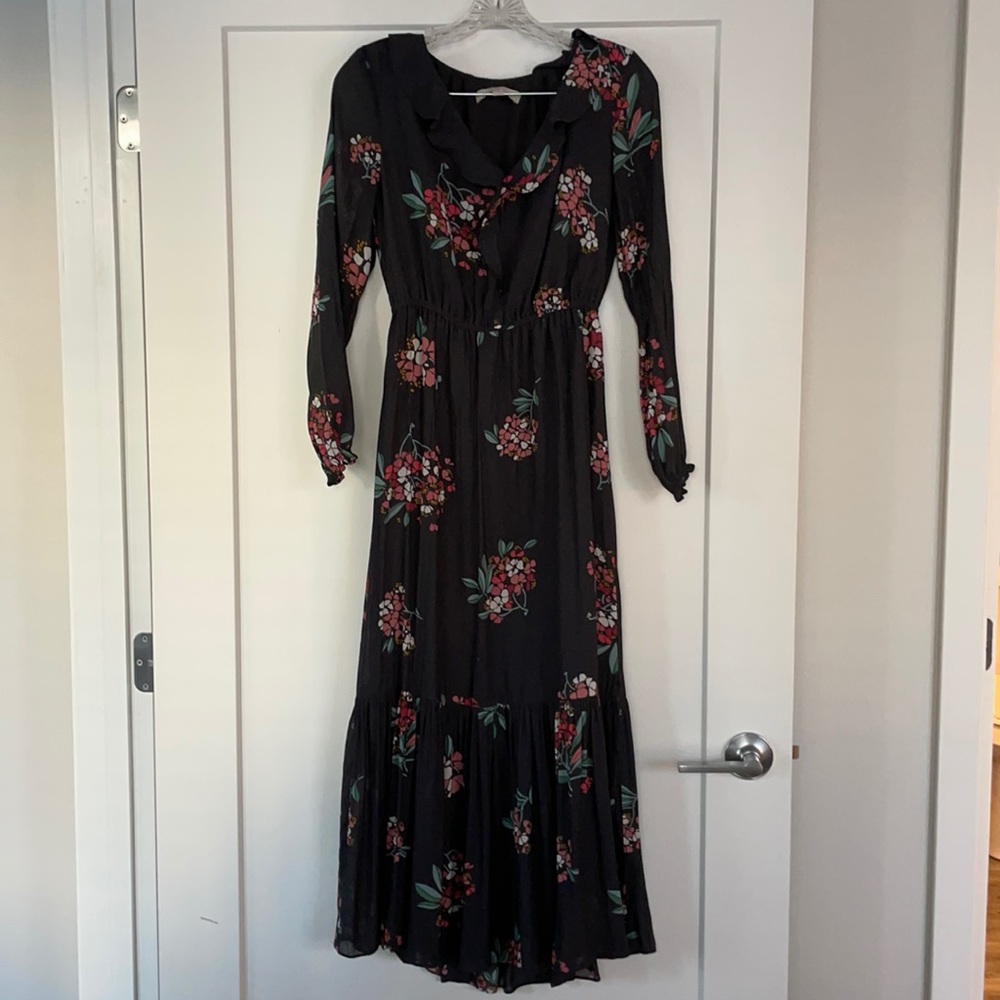 Loft Petite Maxi Floral Dress